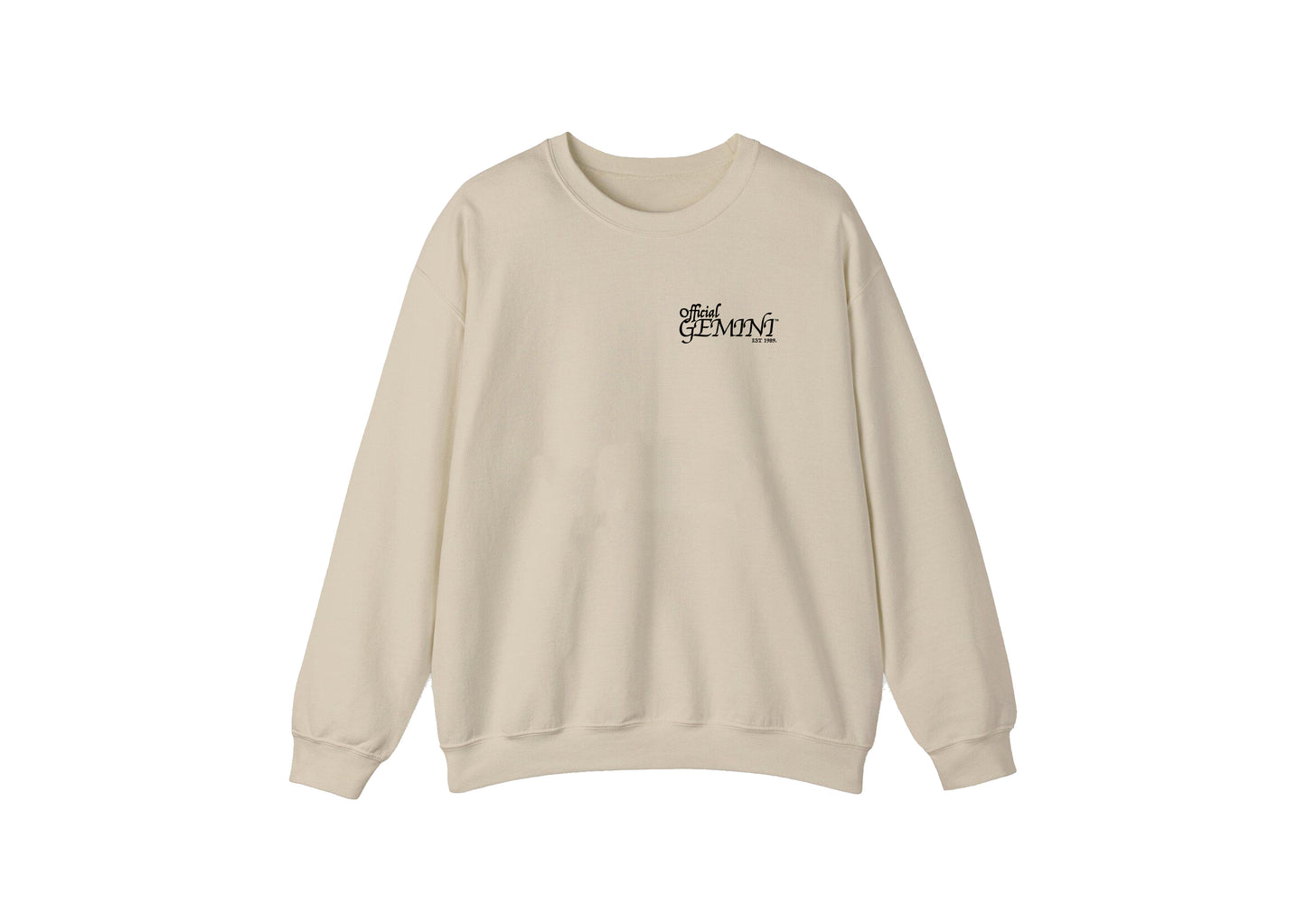 Official Gemini oversized crewneck