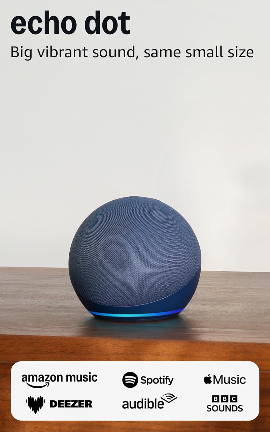 Echo Dot (Newest gen) | Big vibrant sound Wi-Fi and Bluetooth smart speaker with Alexa | Charcoal