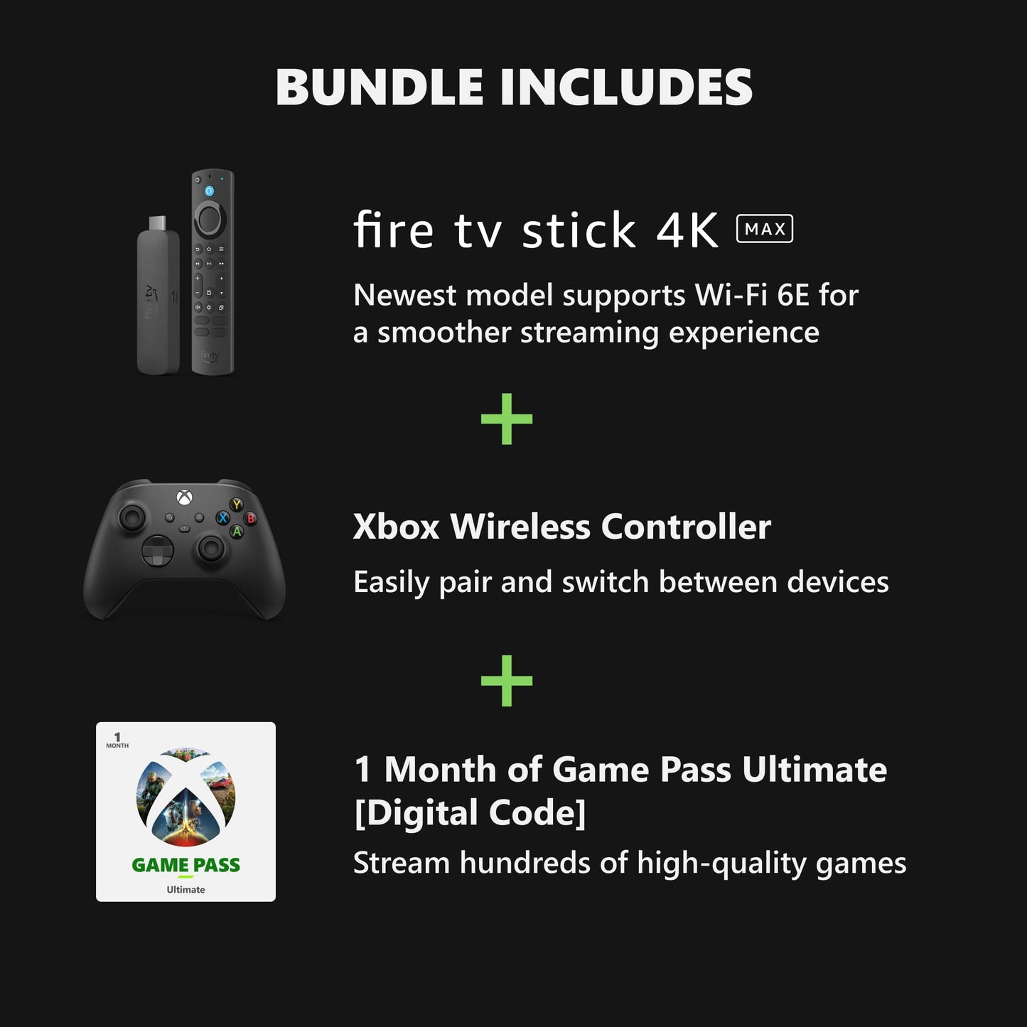 Amazon Fire TV Stick 4K Max (Newest gen), supports Wi-Fi 6E, Ambient Experience