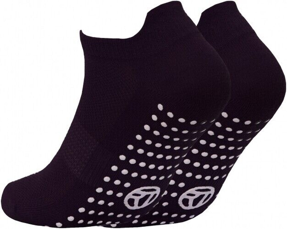 3 Pairs Ladies or Mens Sport Gym Yoga Non Slip Gripper Sole Trainer Liner Socks
