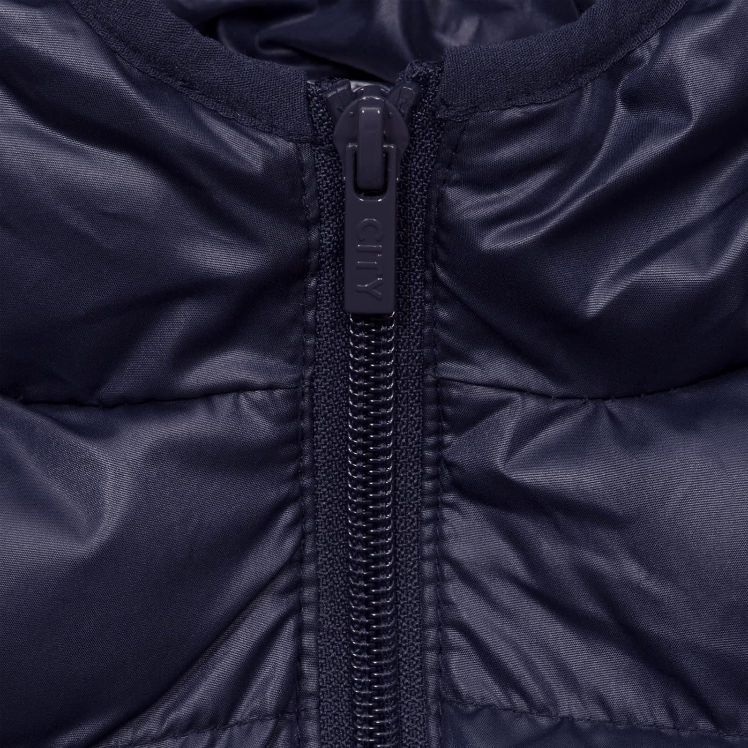 Boys Quilted Jacket Hooded Winter Coat Kids Official Football Gift